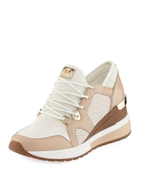 michael kors scout leather and mesh sneakers|macy's Michael Kors.